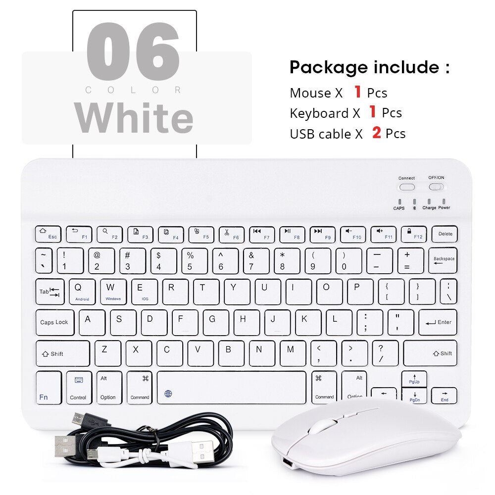 Mini Bluetooth Keyboard for Tablets & Phones