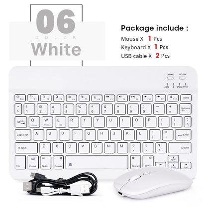 Mini Bluetooth Keyboard for Tablets & Phones