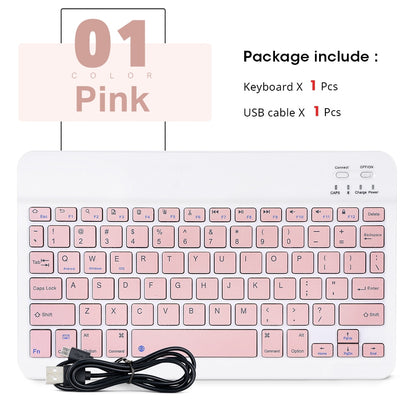 Mini Bluetooth Keyboard for Tablets & Phones