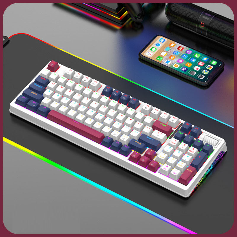 XUNFOX K85 Hot-Swappable Mechanical Keyboard