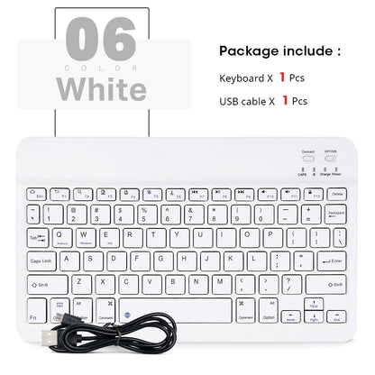 Mini Bluetooth Keyboard for Tablets & Phones