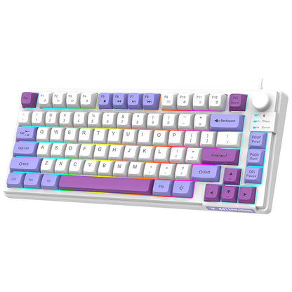 K81 Three-Tone RGB Gaming Keyboard