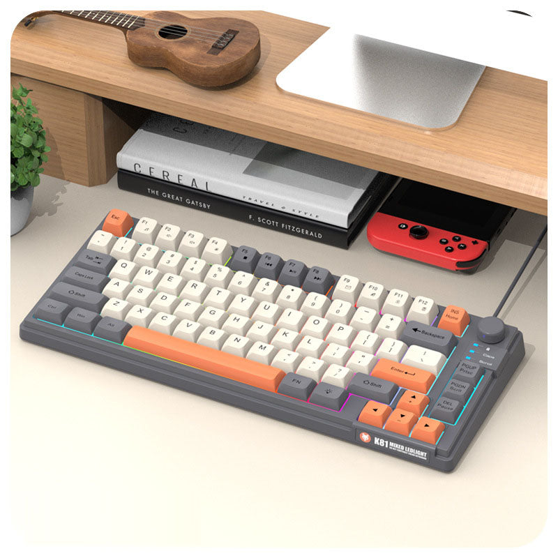 K81 Three-Tone RGB Gaming Keyboard