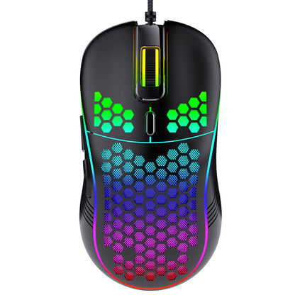 Lightweight Honeycomb RGB Gaming Mouse