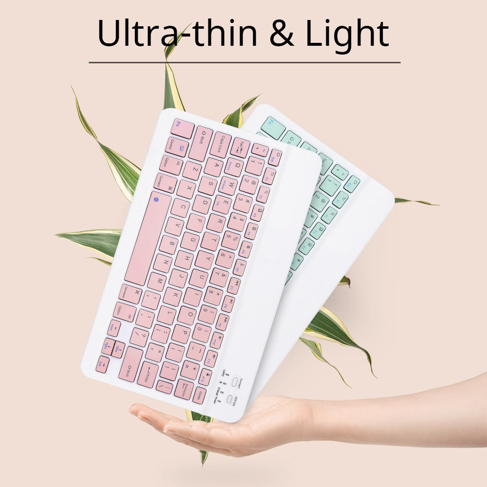 Mini Bluetooth Keyboard for Tablets & Phones