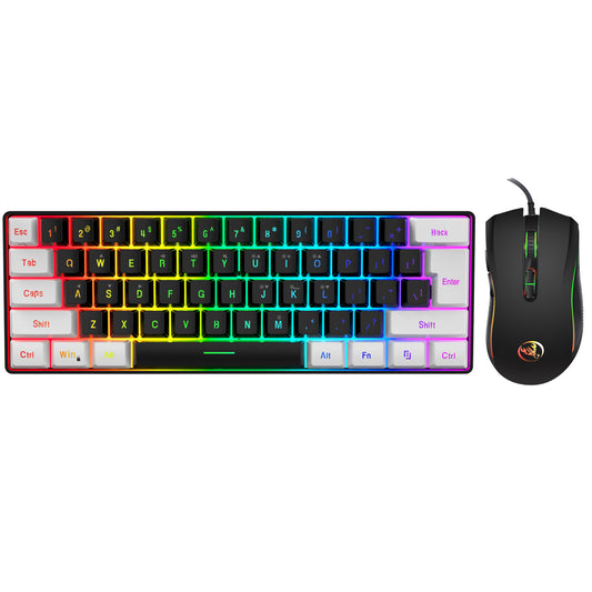 61-Key RGB Keyboard & Mouse Set