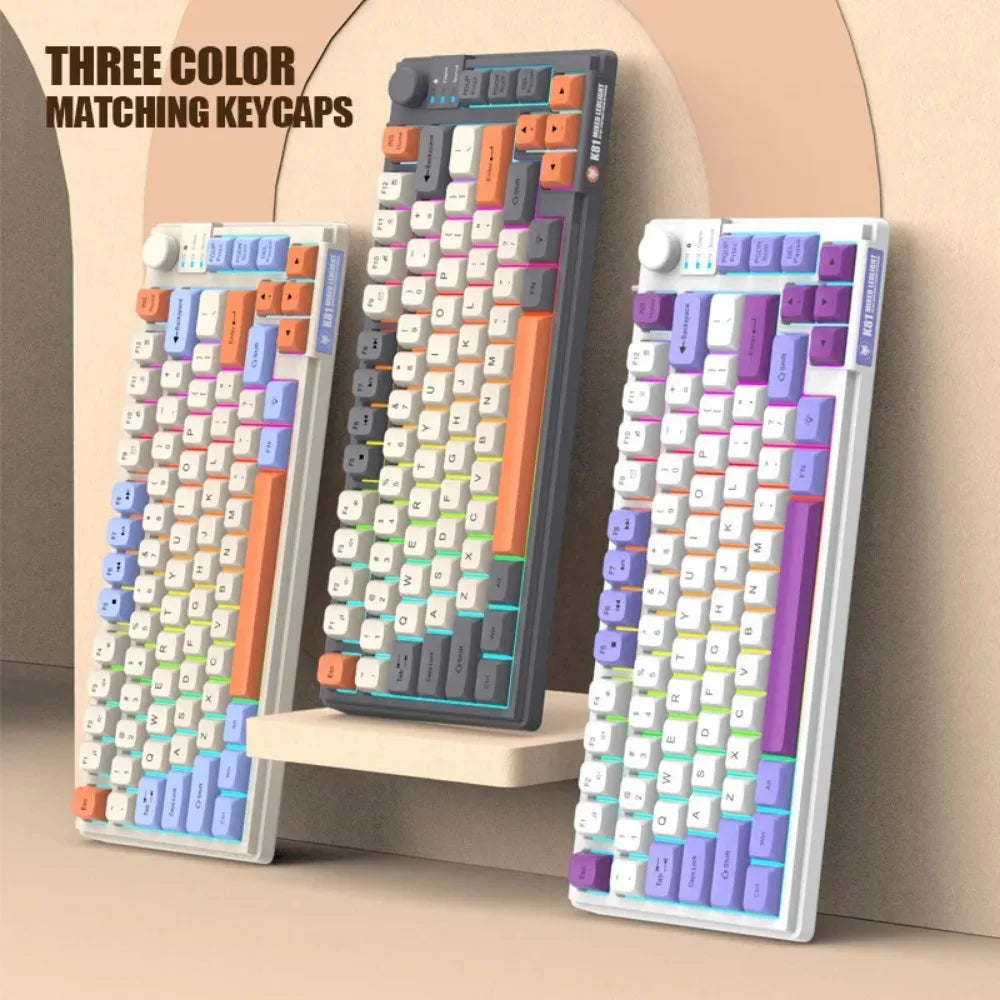 K81 Three-Tone RGB Gaming Keyboard
