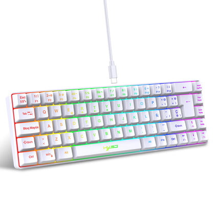 HXSJ V200 Compact RGB Gaming Keyboard (Type-C)