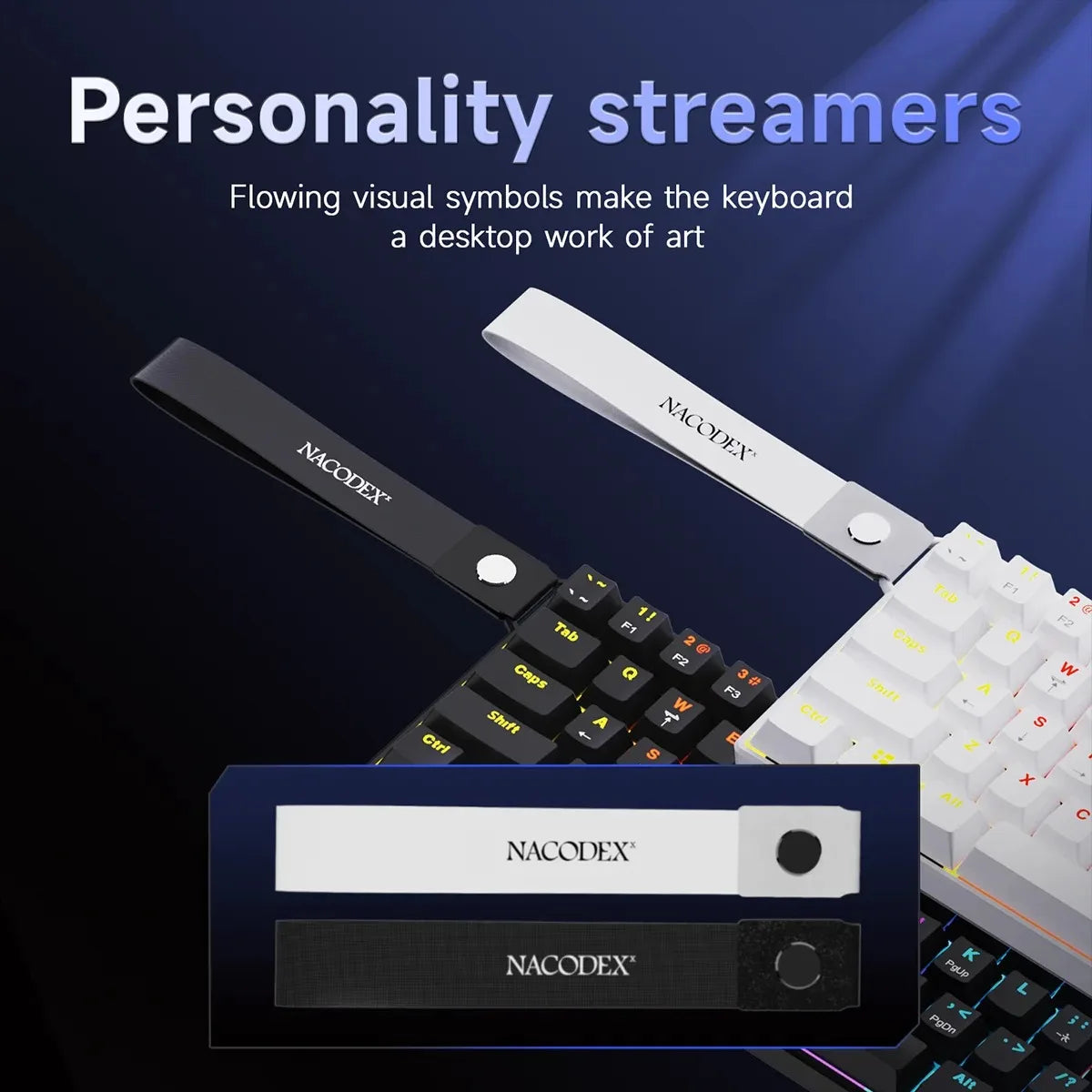 AJAZZ NK61 60% Hot-Swappable Mechanical Keyboard – Red Switches