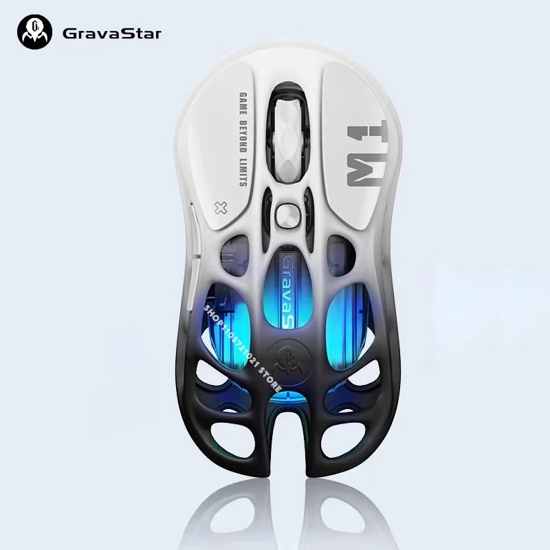 Gravastar Mercury K1 Purple Wireless Gaming Mechanical Keyboard Or M1 Purple Wireless Gamer Mouse Bluetooth Hotswap Keyboard