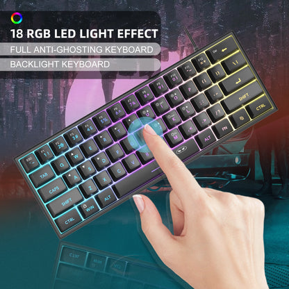 MageGee TS91 60% RGB Gaming Keyboard