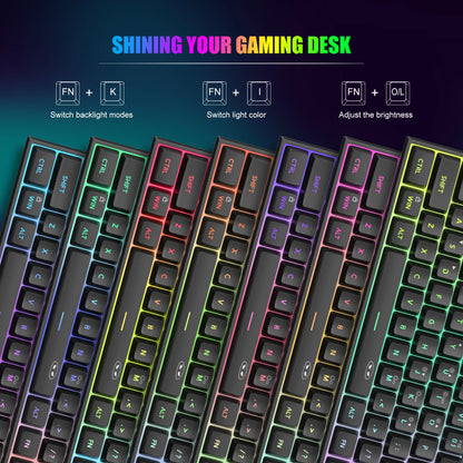 MageGee TS91 60% RGB Gaming Keyboard