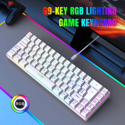 HXSJ V200 Compact RGB Gaming Keyboard (Type-C)